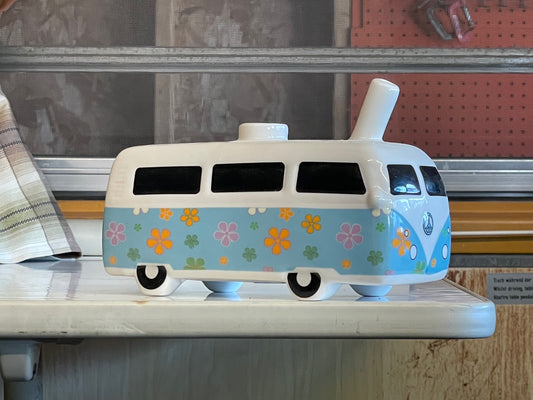 Retro Vintage Bus/Van Ceramic Water Pipe (for decorative use only)