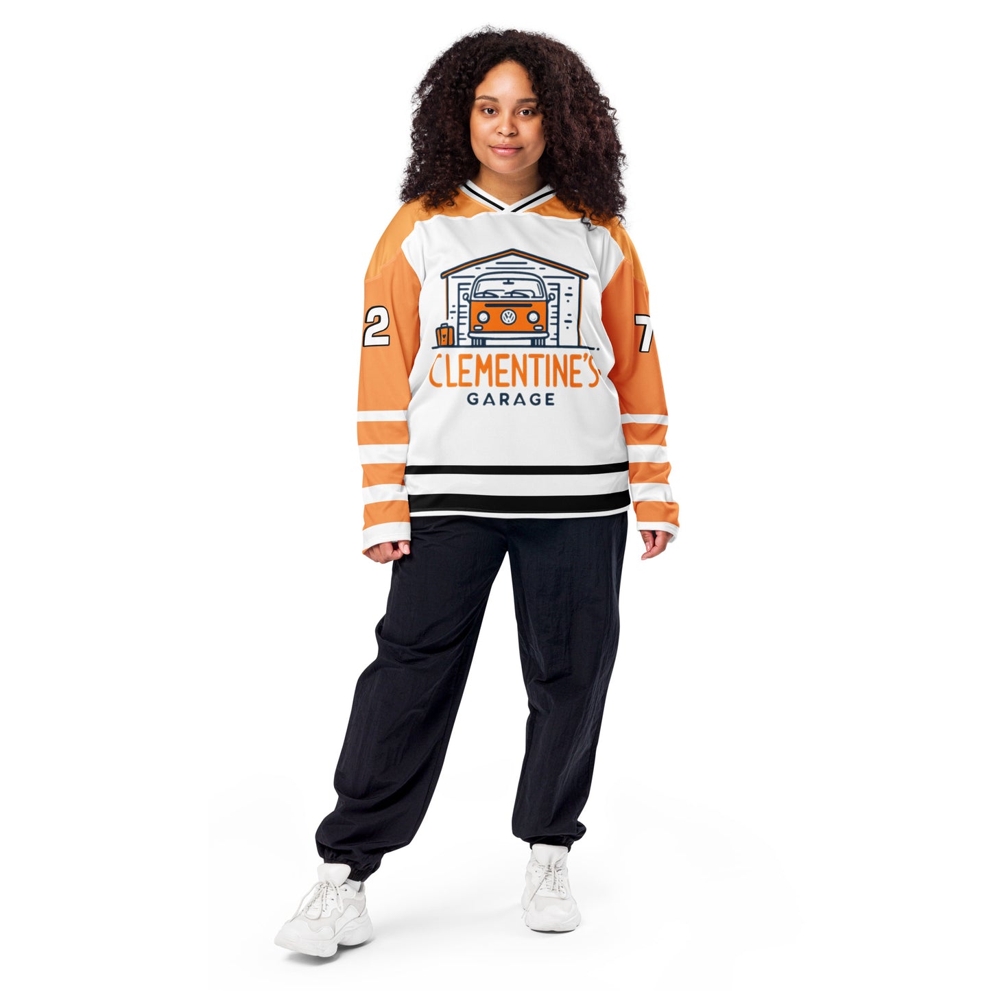 Clementine's Garage Recycled Hockey Fan Jersey