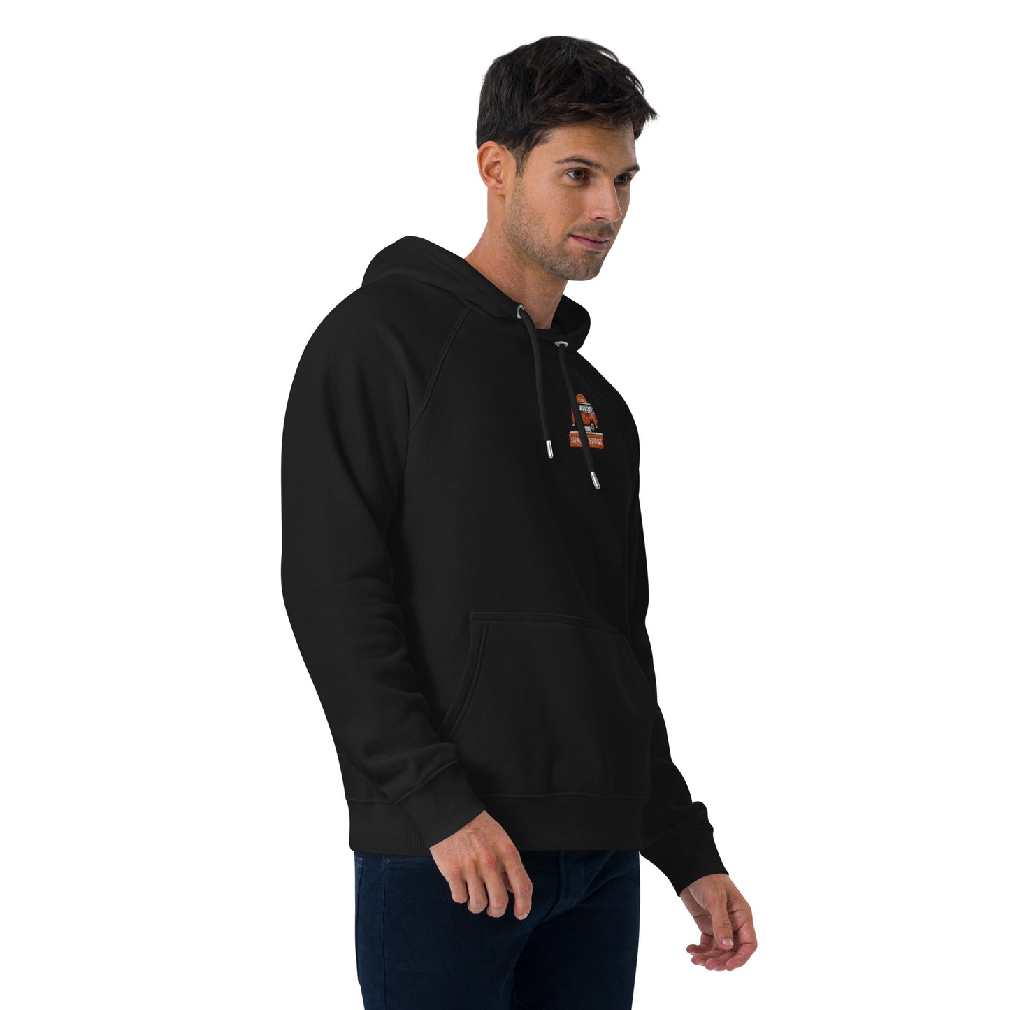 Clementine's Garage - Unisex eco raglan hoodie