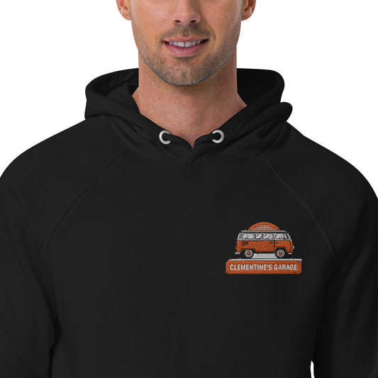 Clementine's Garage - Unisex eco raglan hoodie