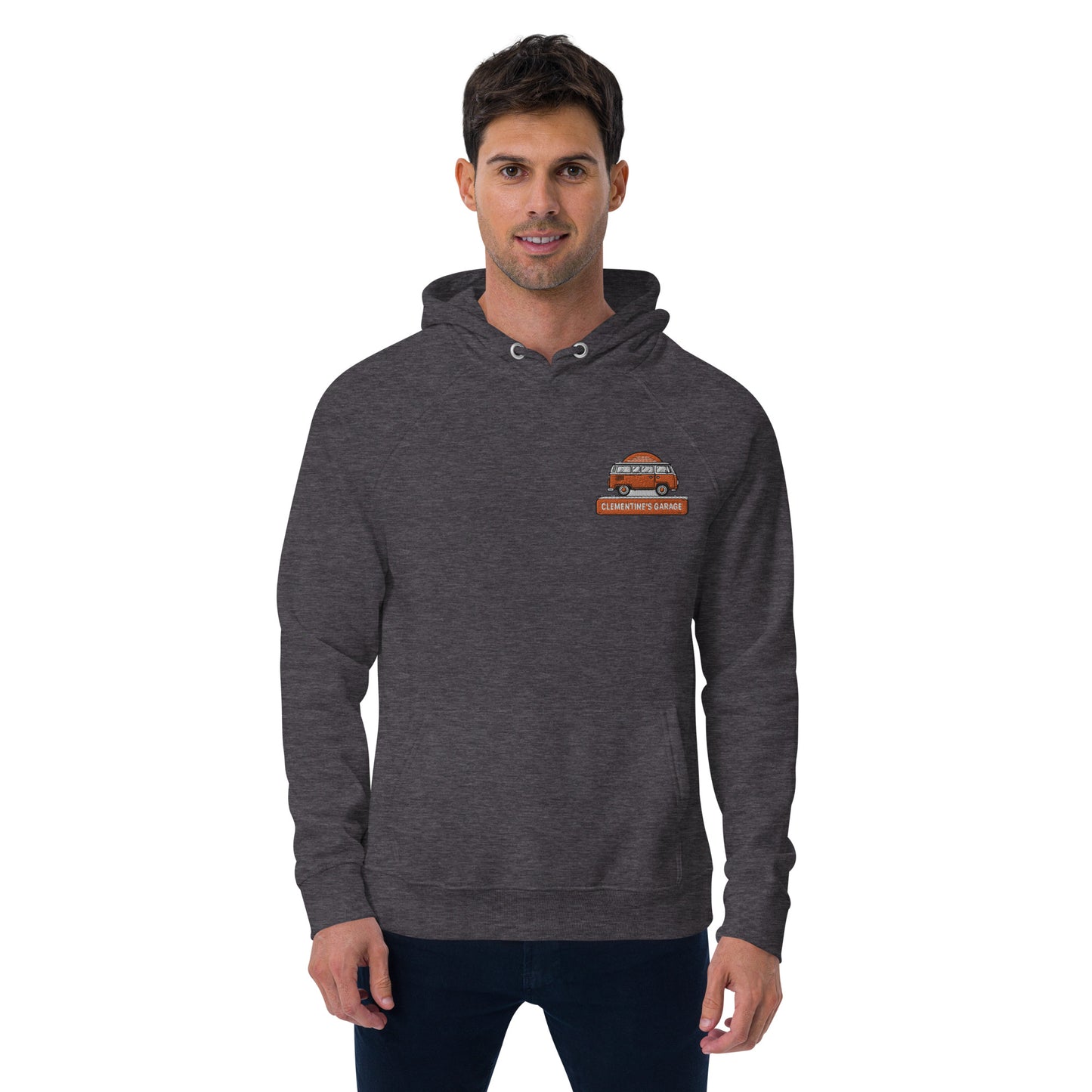 Clementine's Garage - Unisex eco raglan hoodie