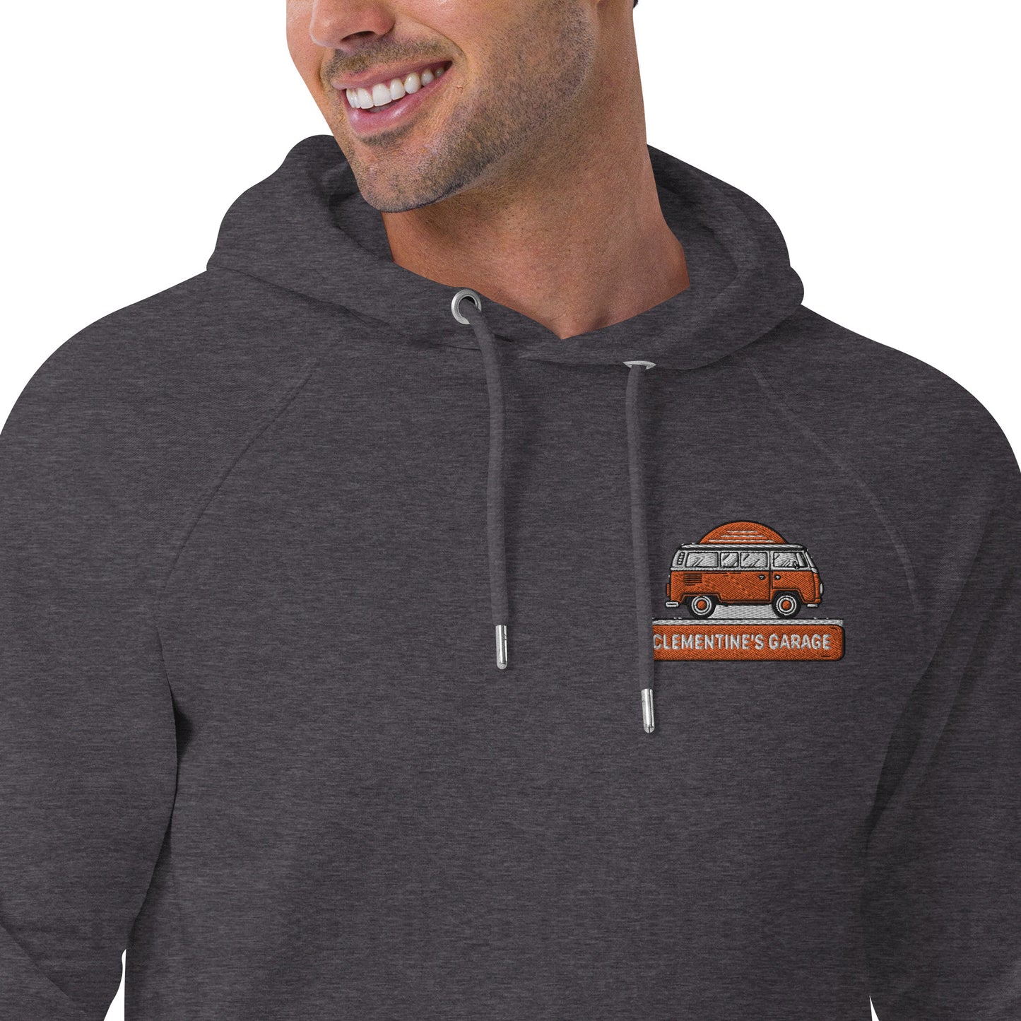 Clementine's Garage - Unisex eco raglan hoodie